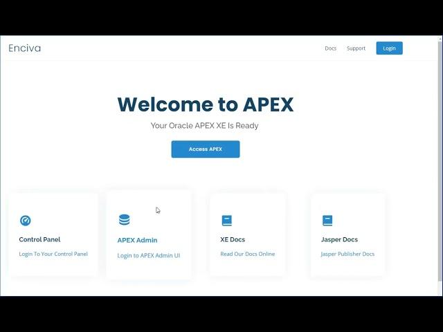 Apex XE - Getting Started