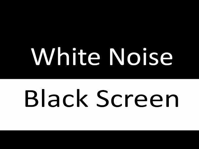 White Noise Black Screen | No Ads | 12 Hours of Seamless Sound for Restful Sleep and Relaxation