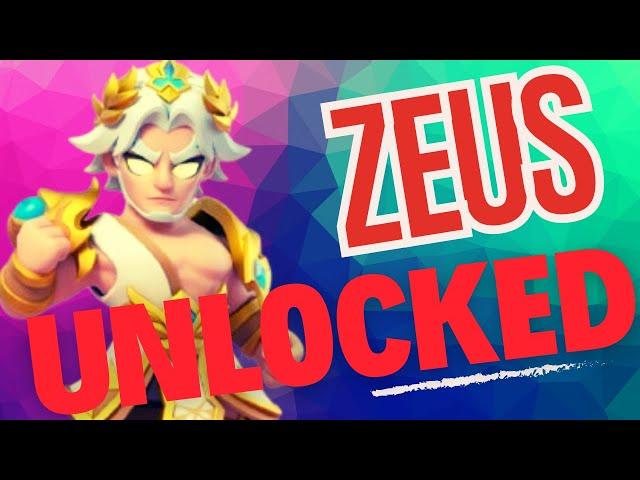 ARCHERO: UNLOCKED NEW S-GRADE HERO! TOP HERO ZEUS! FIRS LOOK ZEUS!