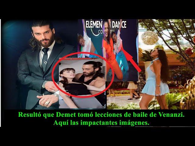 It turned out that Demet took dance lessons from Venanzi. Here are the striking images.