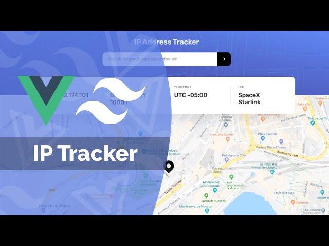 Build a IP Tracking App With Vue 3, Tailwind CSS & Leaflet.js (Composition API)