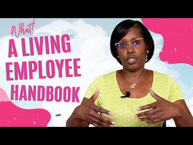 How To Create A Living Employee Handbook That Your Employees Will Actually USE!