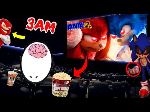 DO NOT WATCH SONIC THE HEDGEHOG 2 AT 3AM CHALLENGE (SONIC.EXE AND KNUCKLES.EXE COME FOR ME!!)