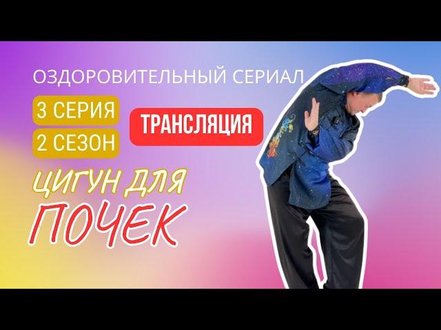  ЦИГУН ДЛЯ ПОЧЕК | 3 серия. 2 сезон | Оздоровительный сериал Виктора Стерликова. Федерация Цигун