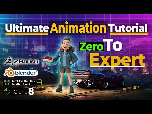 Master Animation: From Beginner to Advanced in One Comprehensive Course