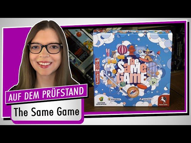 Spiel doch mal THE SAME GAME! - Brettspiel Rezension Meinung Test #470