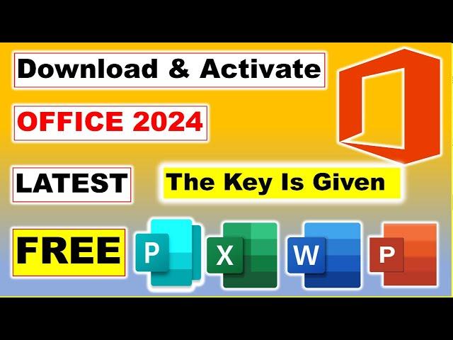 Download and Install Office 2024 From Microsoft | Free | Genuine Version