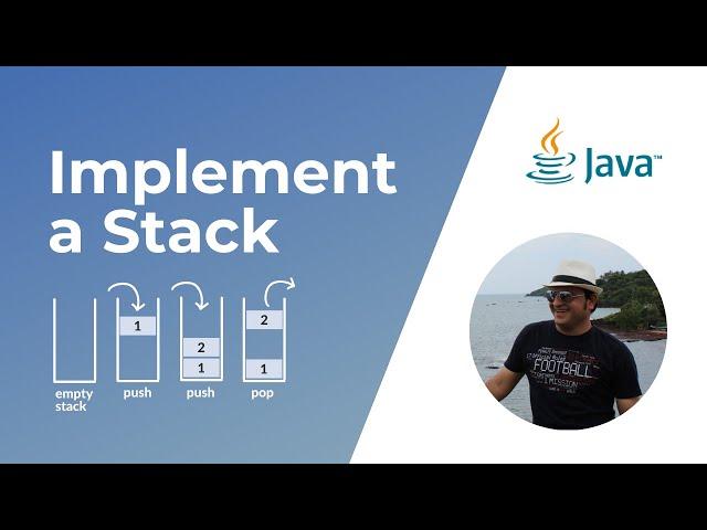 How to implement a Stack using a Linked List in Java ? | Stack Data Structure