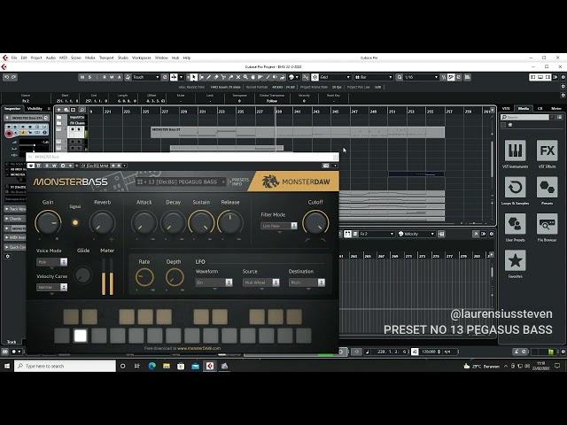 Monster Bass VST  for Scoring