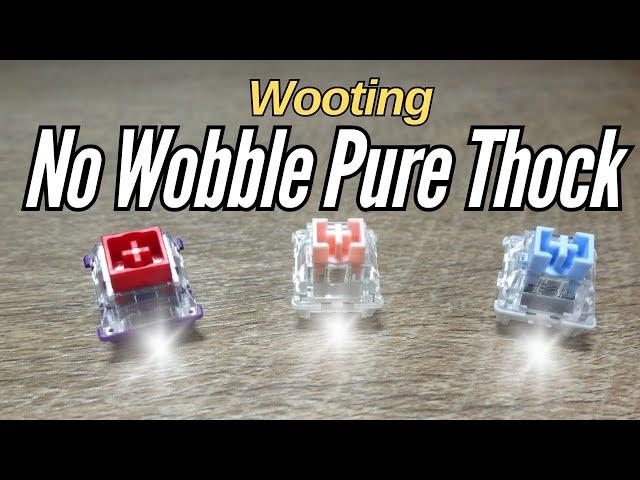 No Stem Wobble Smooth Hall Effect Switches!