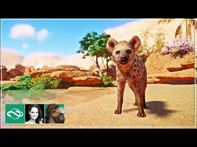  Spotted Hyena & Restaurant | Desert Franchise Mode | Planet Zoo | Ep. 5