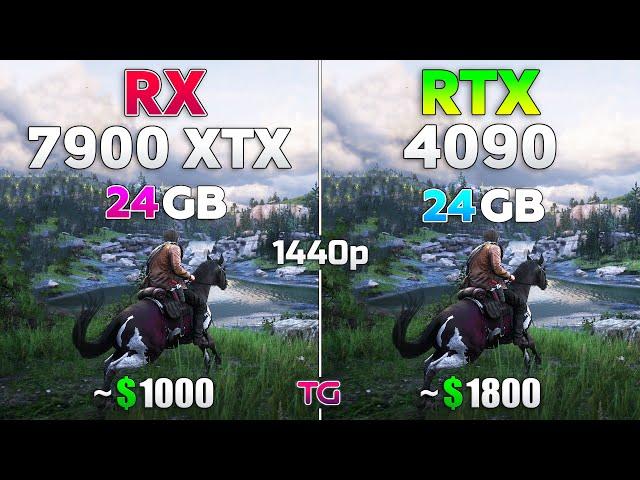 RX 7900 XTX vs RTX 4090 - Test in 10 Games | 1440p