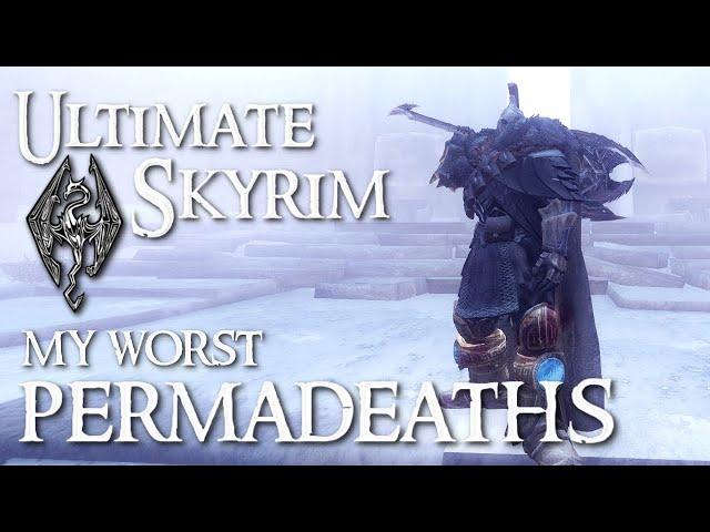 Reacting to my Ultimate Skyrim Permadeaths