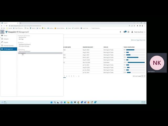 Overview of Trimble Construction One Construction Human Resources Manager