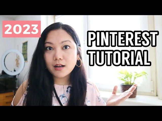 How To Use Pinterest For BEGINNERS // 2023 Pinterest Marketing Tutorial