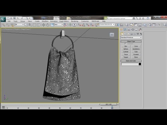 3ds Max Cloth Modifier