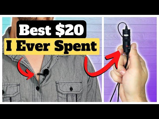 Cheap YouTube & Streaming Mic In 2022 - Boya BY-M1 Lavalier Microphone