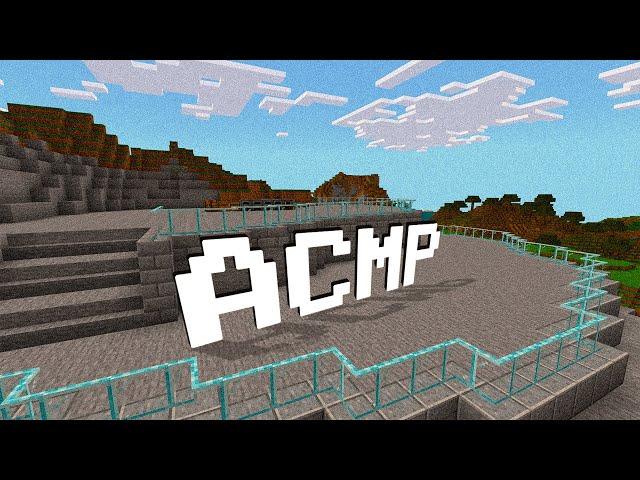 АСМР МАЙНКРАФТ Bedrock - Ставим стеклянный забор и выравниваем территорию! #2