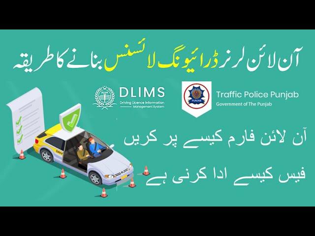 How to get Driving License Learner Permit Online in Punjab (2023): punjab driving license