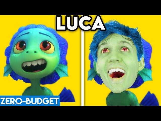 LUCA WITH ZERO BUDGET! (ft. LUCA, ALBERTO, SEA MONSTER!) *FUNNY LUCA PARODY BY LANKYBOX!*