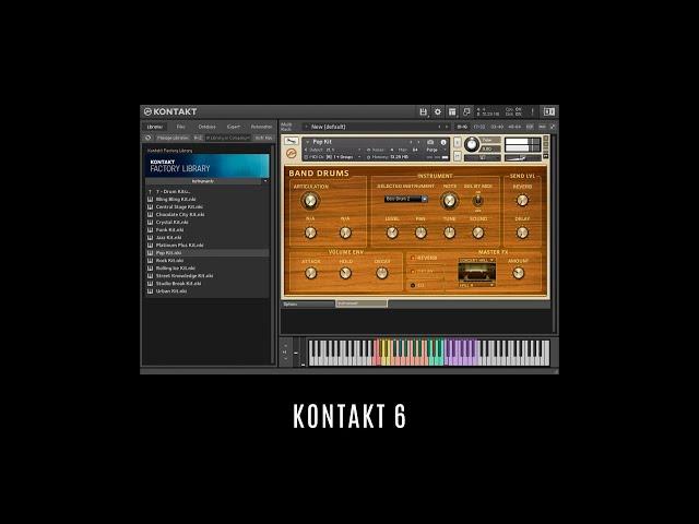 KONTAKT 6 • Native Instruments • 23 Selected Presets • Kontakt Factory Library • VST Sounds Patches