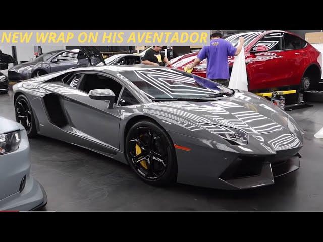 STRADMAN TWIN TURBOS HIS GALLARDO | TJ HUNT NEW AVENTADOR WRAP | GOONZSQUAD NEW GARAGE HQ!