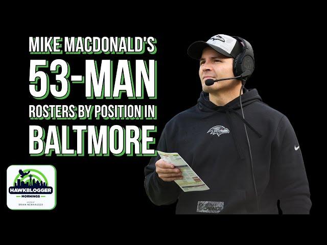 Mike Macdonald's 53-Man Rosters By Position In Baltimore