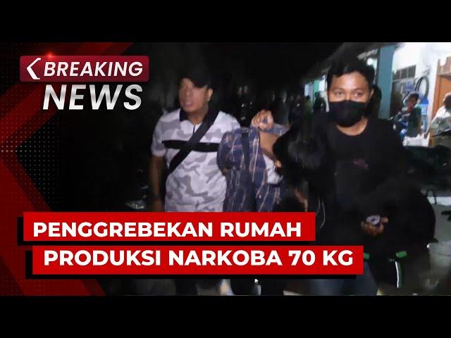 BREAKING NEWS -  Polda Metro Jaya Grebek Rumah Produksi Narkoba Jenis Sabu 70 kg di Ciledug