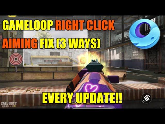 3 Ways To Fix Right Click AIMING Issue in Gameloop After Every Update in CODM (CODM Season-1 2023)