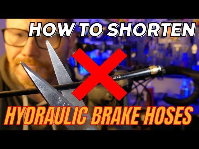 How To Shorten A Hydraulic Disc Brake Hose - Road Bike maintenance