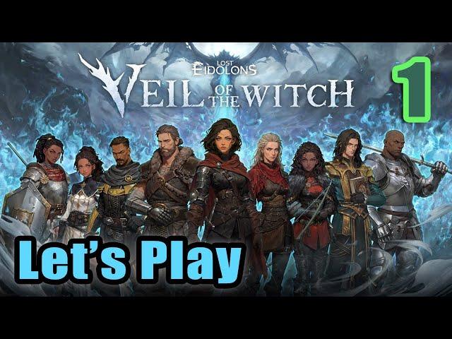 Let's Play - Lost Eidolons: Veil of the Witch - Full Gameplay - Tactical Turn Based Strategy RPG