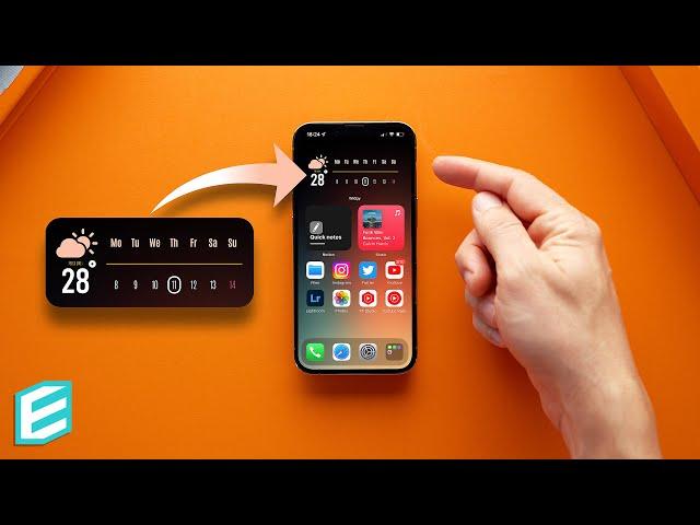 How to Create iPhone Weather & Calendar Widget Guide 2022