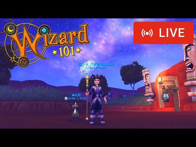  Wizard101: LIVESTREAM!  Wallaru Walkthrough Part 3