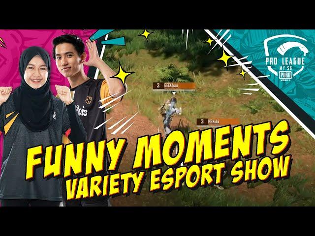 GEEK.ICAA dan HB.NUKK berjoget je  | Funny Moments Showmatch PMPL MY/SG S4