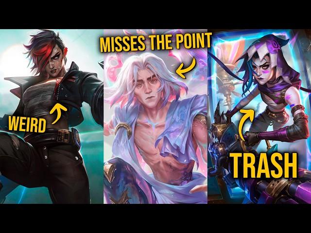 The Arcane season 2 skins have... problems | #leagueoflegends #arcane