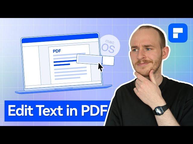 How to Edit Text in PDF on Mac (Including Free Solution)