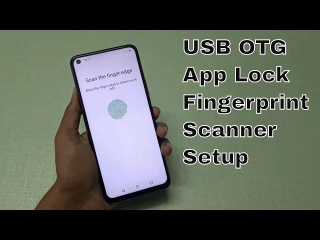 Infinix Note 7 USB OTG, App Lock, Fingerprint Scanner Setup