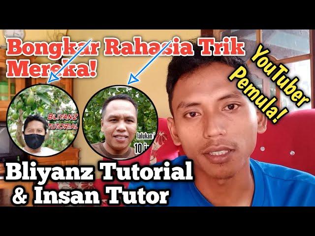 Bliyanz Tutorial, Insan Tutor, Arifin Creator Lampung! Rahasia Mengembangkan Channel YouTube!