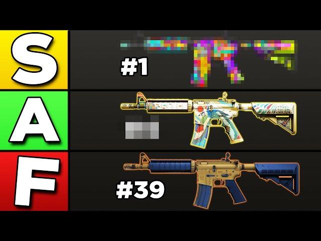 Ranking Every M4A4 SKIN in CSGO!