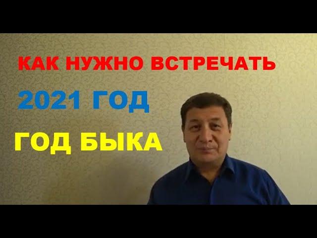 Как встретить 2021-ый год - год Белого металлического Быка