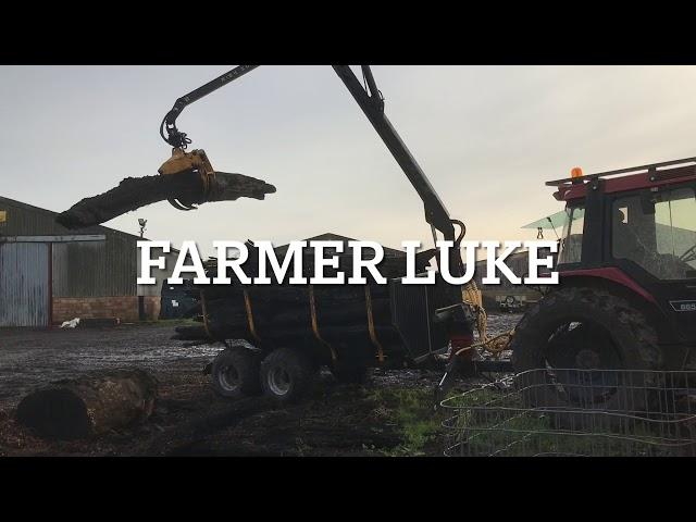 What is bog oak? Farmer luke explains #farming #education #wood