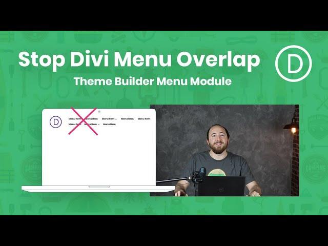 How To Keep The Divi Menu Module From Overlapping To Two Lines