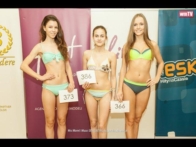 Miss Warmii i Mazur 2016 Casting Braniewo