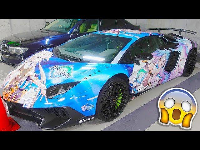 ONLY IN JAPAN! - Itasha wrap Lamborghini