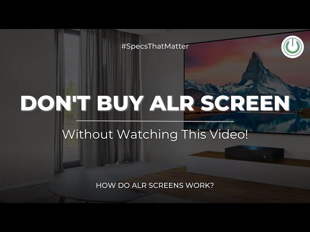 5 Things you NEED to consider while buying UST ALR Screen! ALR Screens Full Guide & Price in India