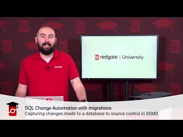 SQL Change Automation Module 1: Capturing changes made to a database to source control in SSMS