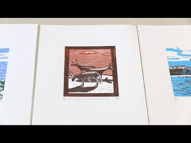 Shortcuts - an introduction to linocut printmaking with James Green