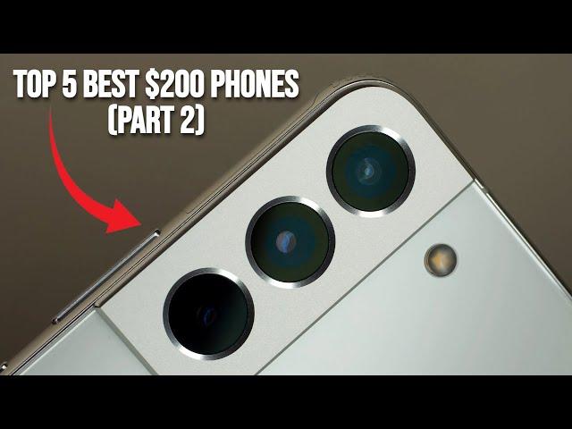 Top 5 Best $200 Phones To Buy In 2024! (Part 2) Powerful & Affordable (Old Flagships & Mid-Range)