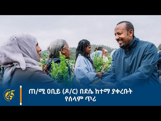 ጠ/ሚ ዐቢይ (ዶ/ር) በደሴ ከተማ ያቀረቡት የሰላም ጥሪ