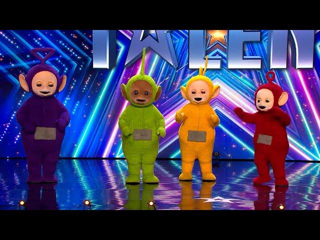 Britain's Got Talent 2022 TELETUBBIES Performance Full Audition S15E08